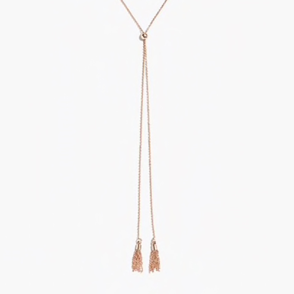 J. Crew Rose Gold Necklace